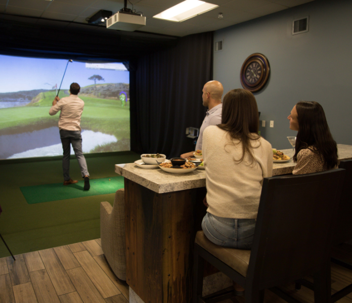Visit our State of the Art Indoor Golf Simulator